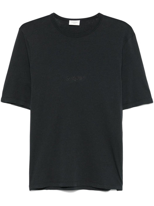 crew-neck T-shirt<BR/><BR/><BR/><BR/> 818535 YBHD21025 SAINT LAURENT 