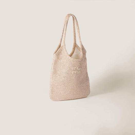 Ivy mesh bag decorated with sequins 5BG231 V OLO ACP8F0236 MIU MIU 