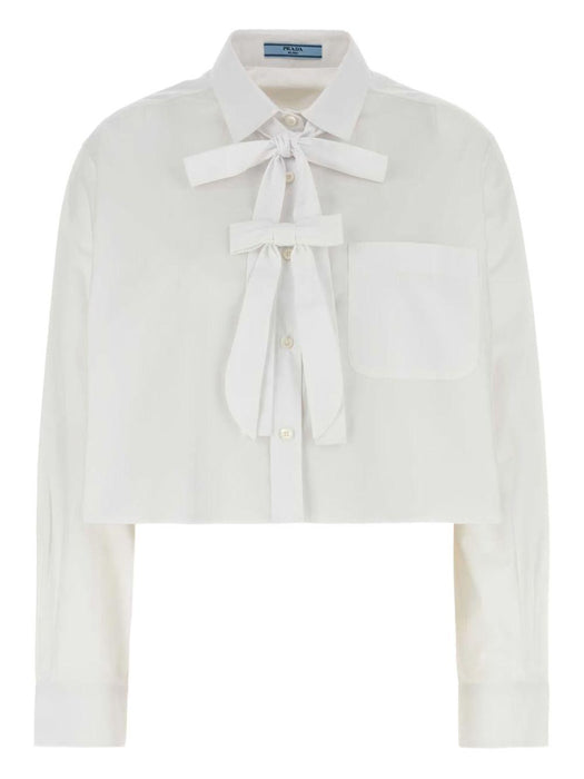 bow-detail shirt P462I S OOO 1XV2F0009 PRADA 
