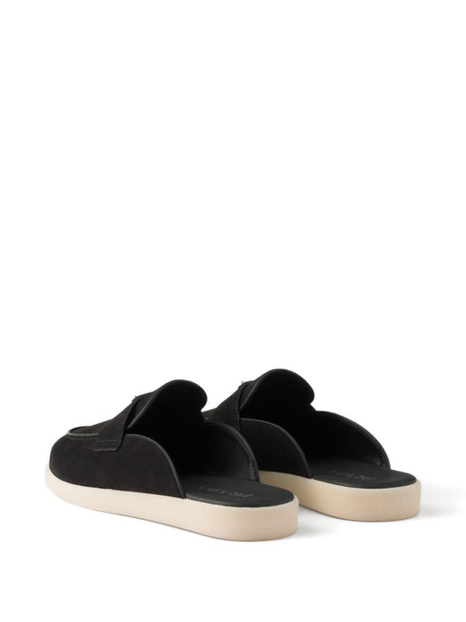 band-logo mules 2DG125 F G001 103F0632 PRADA 