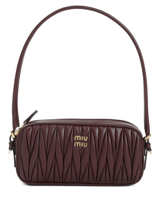 quilted leather shoulder bag 5NE024 AFPPF0007 MIU MIU 