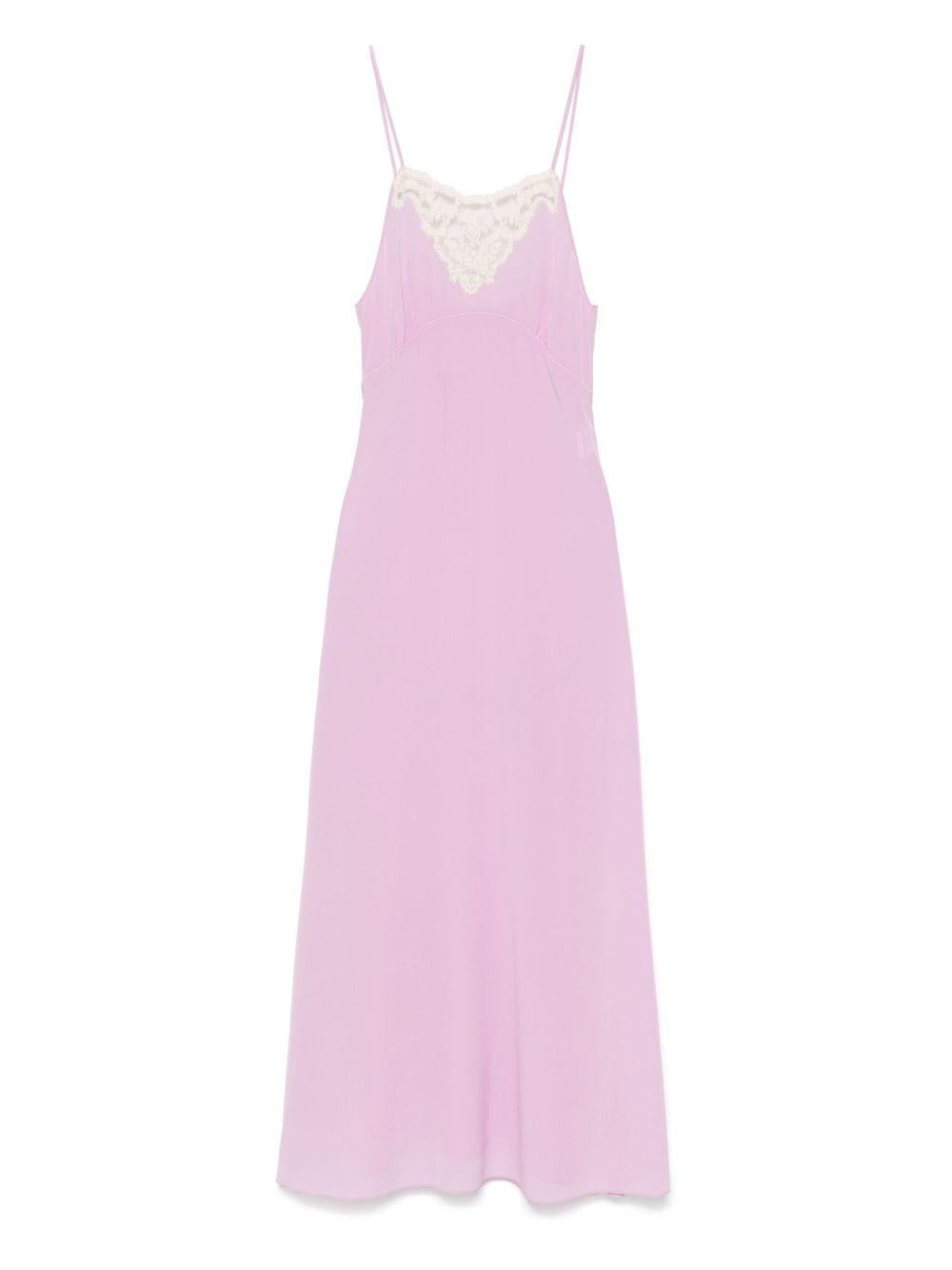 lace-detail midi dress 25ARO24077 51H CHLOÉ 