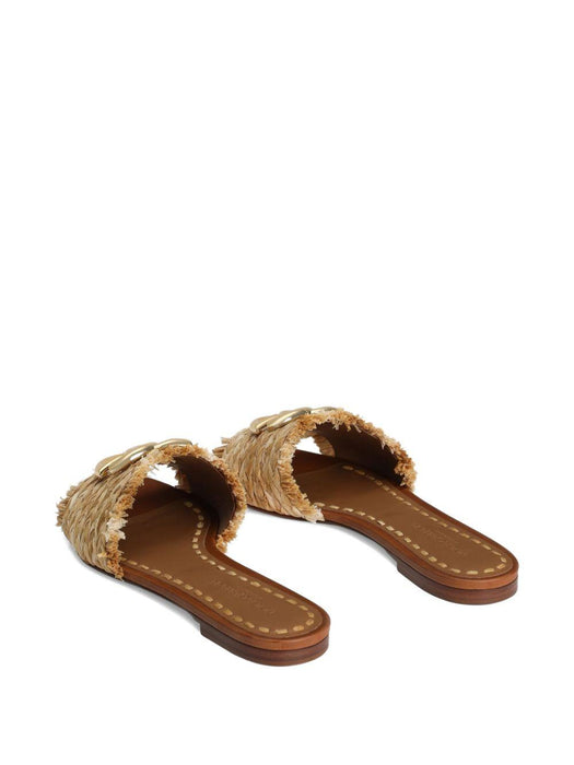 woven-raffia flat sandals CQ0646 AN2178B218 DOLCE & GABBANA 