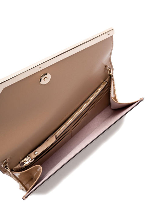 Emmie clutch bag EMMIE PAT CHAI/LIGHT GOLD JIMMY CHOO 