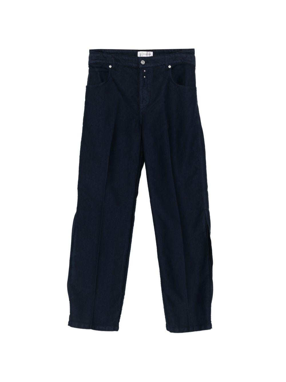 split-detail trousers 1126DJE006997A 550 VICTORIA BECKHAM 