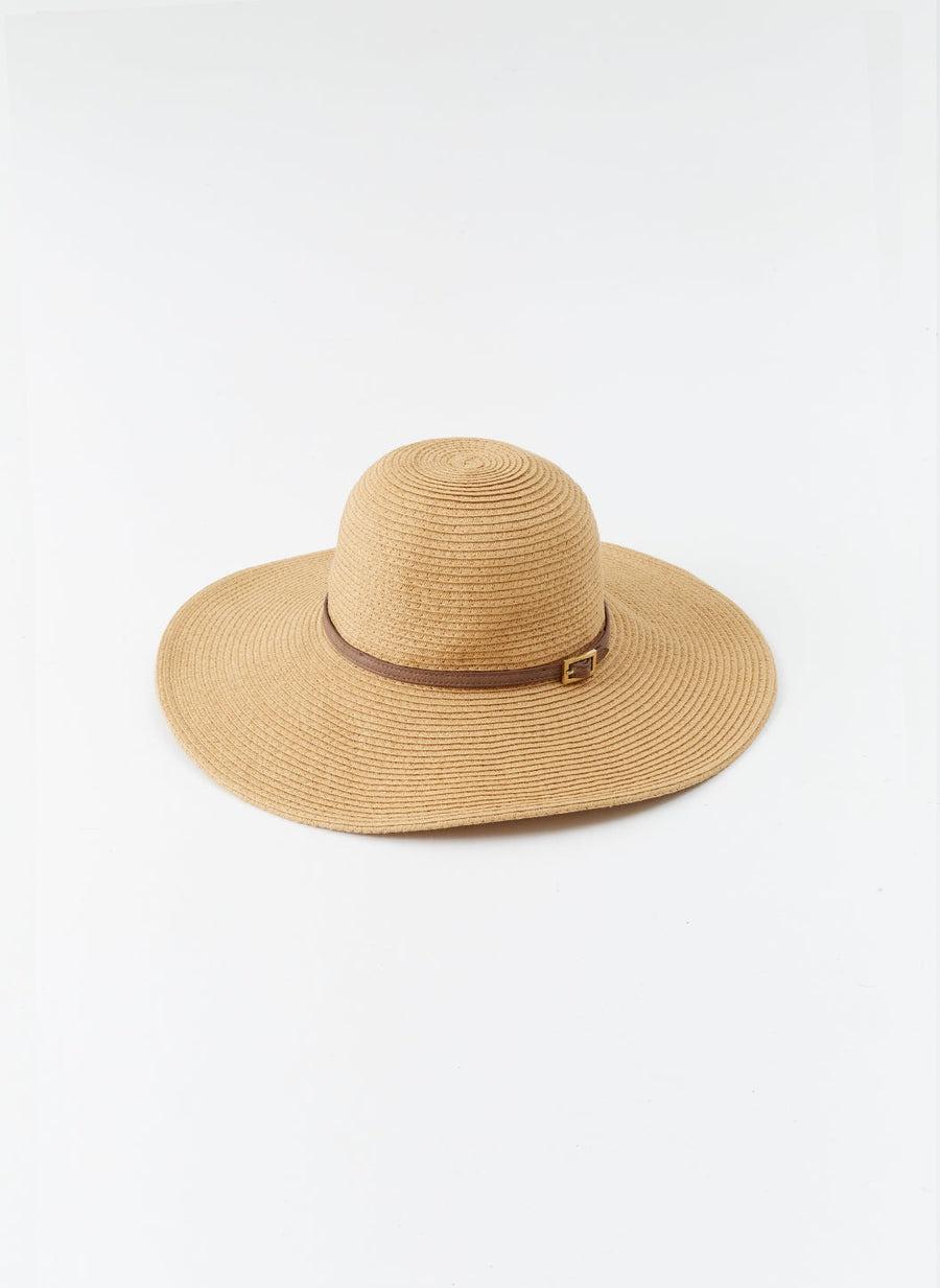 Jemima Beige Hat JEMIMA CR BLK/TAN MELISSA ODABASH 