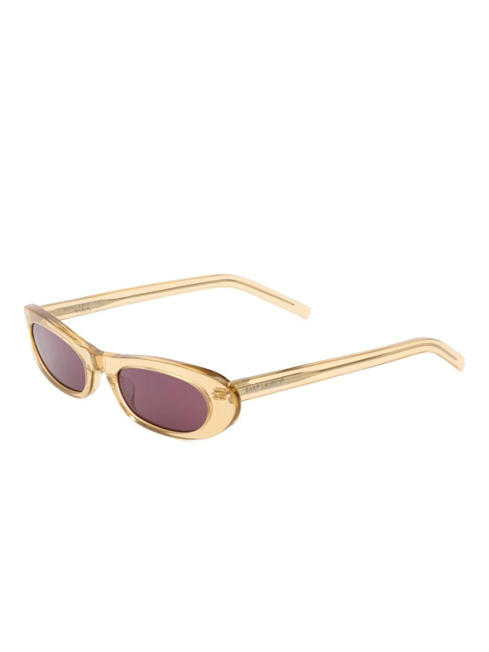 oval-frame sunglasses 713740 Y99567411 SAINT LAURENT 