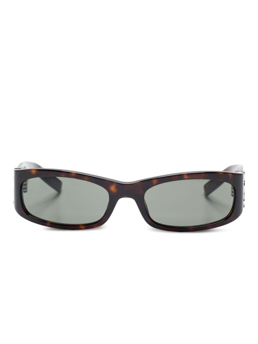 logo-plaque rectangle-frame sunglasses 843065 Y99562338 SAINT LAURENT 