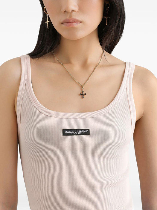 Ribbed tank top F8W45T FU7AVF0586 DOLCE & GABBANA 