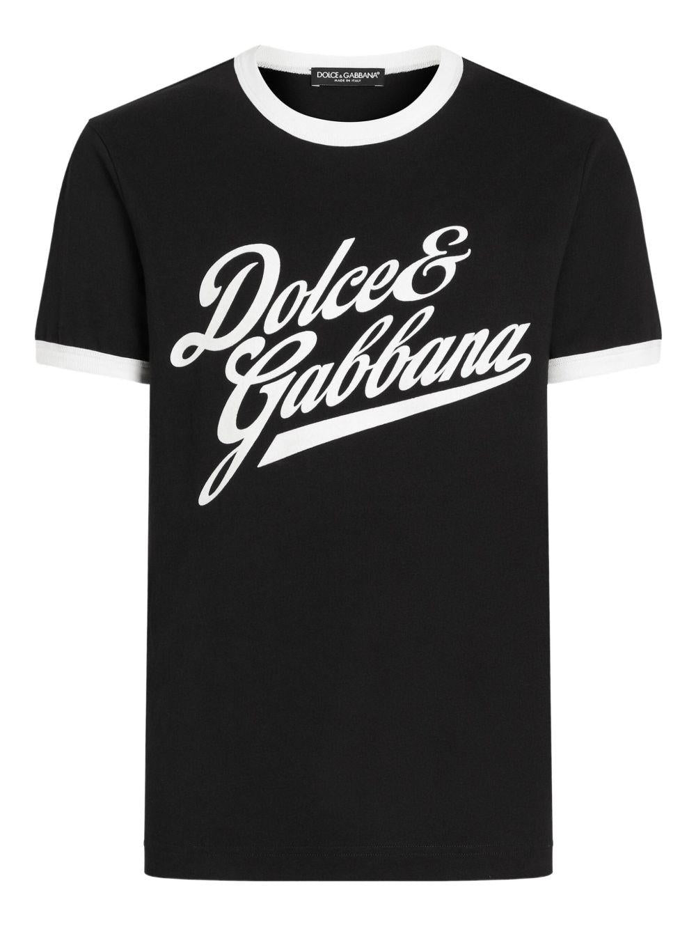 logo-print T-shirt G8PV1T G7PGCN0000 DOLCE & GABBANA 