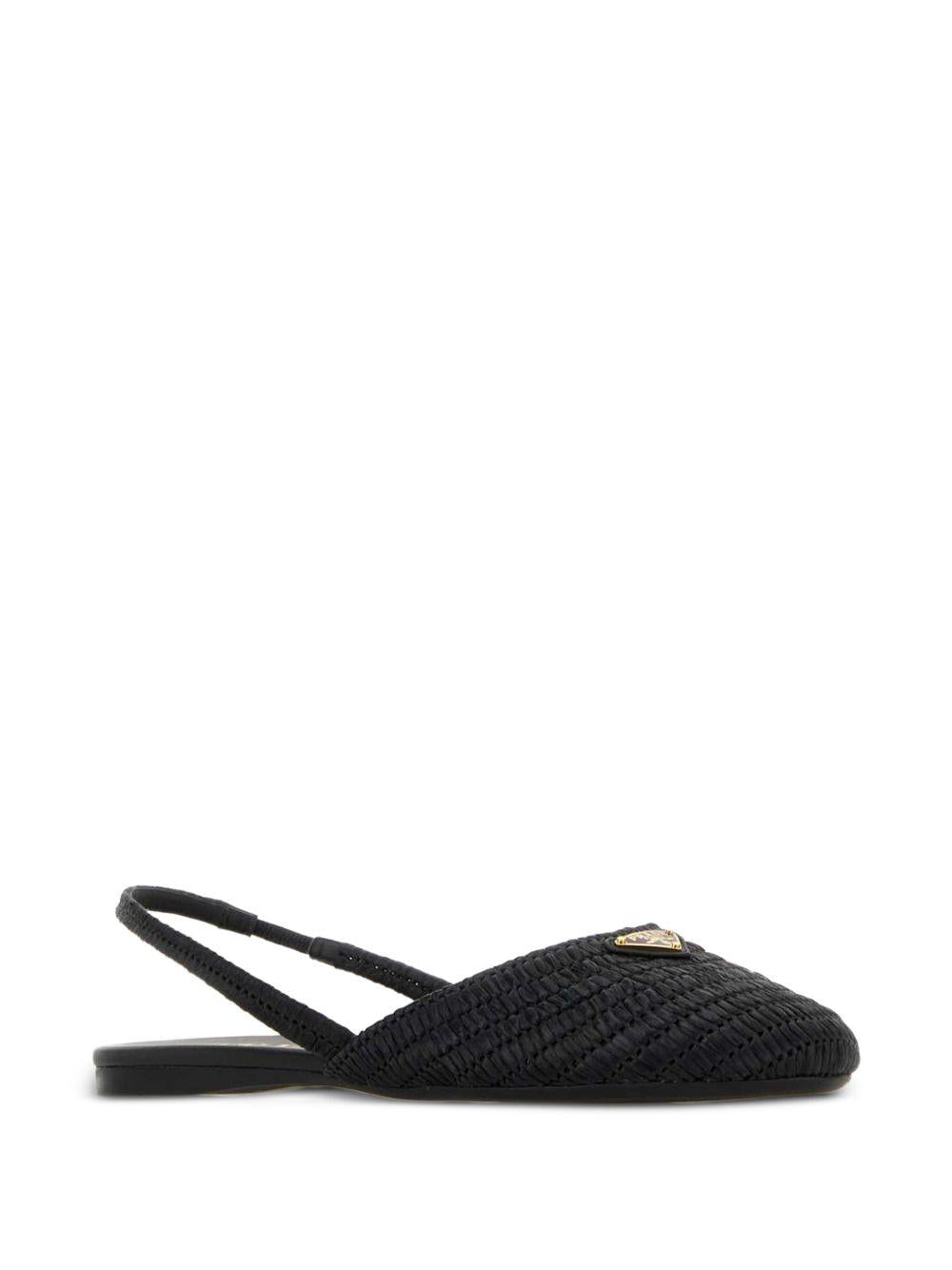 Crochet Slingback Ballerina Flats 1F370O F 005 2ACSF0002 PRADA 