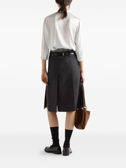 pussy-bow silk shirt P468I S OOO 16MVF064W PRADA 