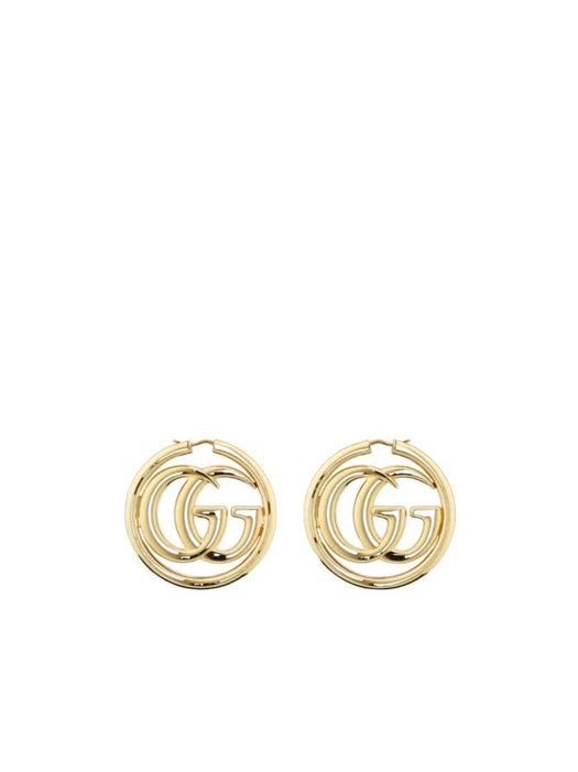 GG Marmont Hoop Earrings 874421 I4600 0912 GUCCI 