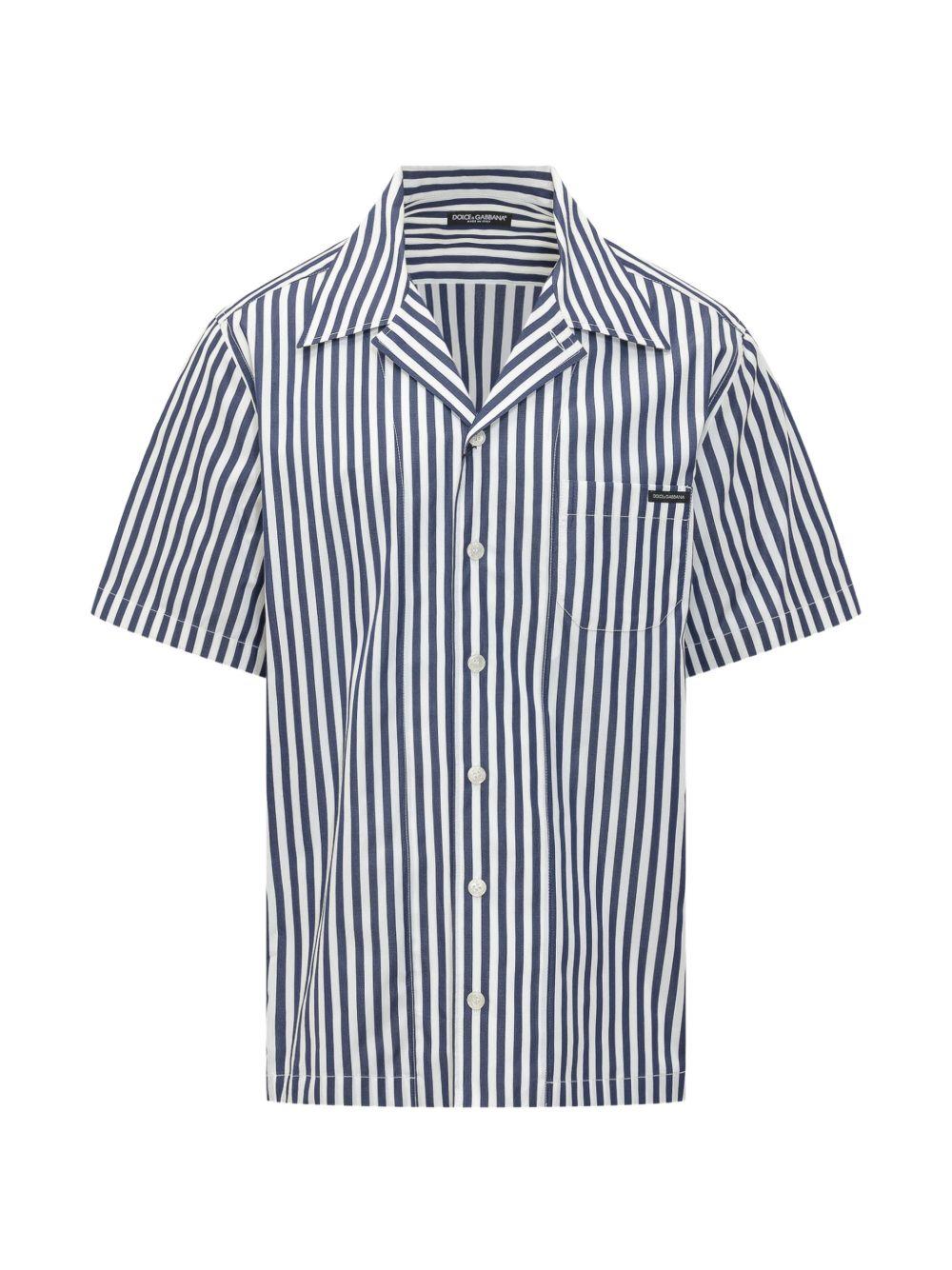 striped pocket shirt G5JH9T FR52GS8056 DOLCE & GABBANA 
