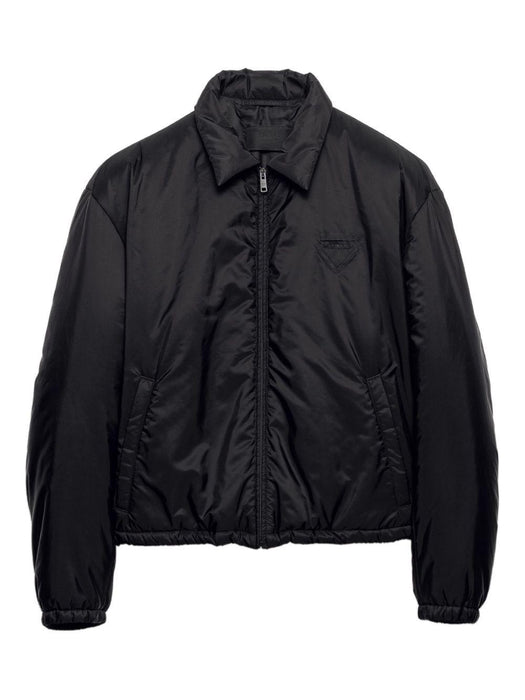 triangle-logo padded jacket<BR/><BR/> SGC912 S OOO 1WQ9F0002 PRADA 