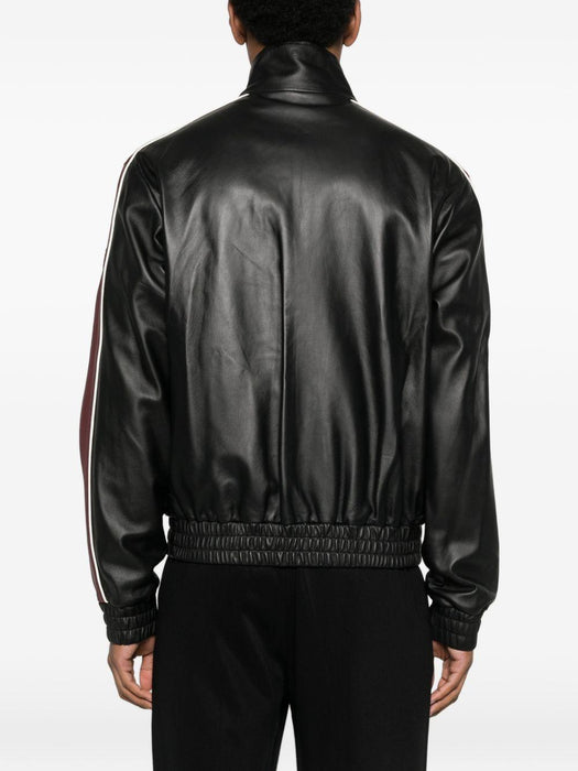 stripe zip jacket M-SP26-JK-438-01 BLACK CASABLANCA 