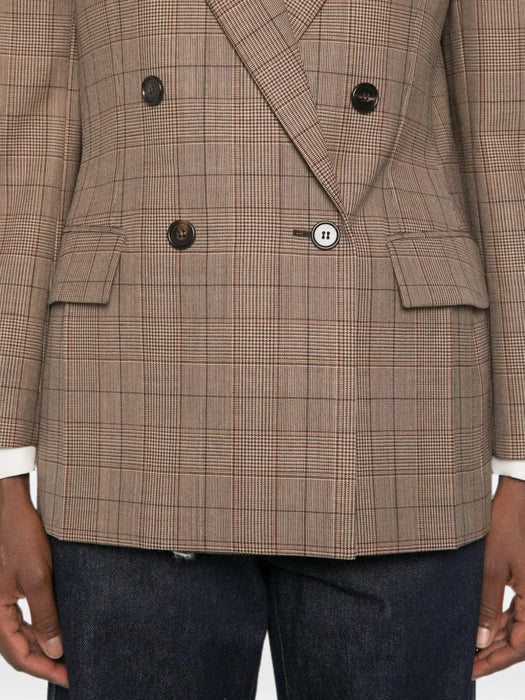 Double-breasted checked jacket CH26AVE78164 1 93C CHLOÉ 