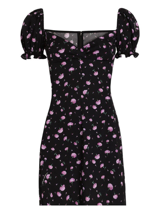 ruffled floral mini dress F60GOT FSA8MHN5XX DOLCE & GABBANA 