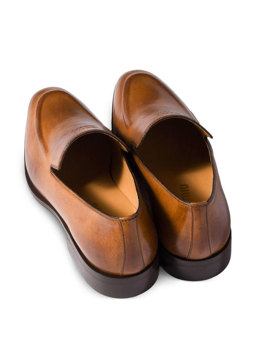 embossed-logo loafers 5D545E F A020 537F0046 MIU MIU 