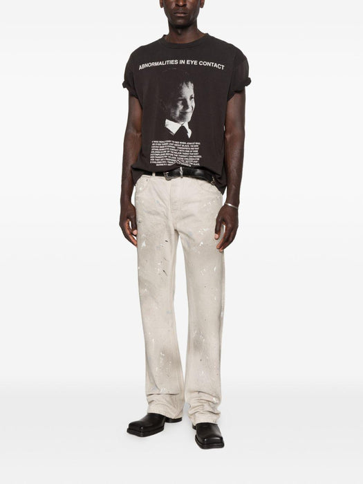 FLARE JEANS 05-0443 PAINT WHITE ENFANTS RICHES DÉPRIMÉS 