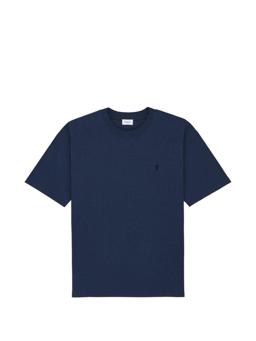 logo-embroidered crew-neck T-shirt 832941 Y37HC4110 SAINT LAURENT 