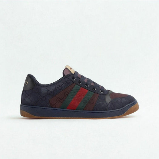 Gucci Screener Sneakers Dark Blue 857889 FAFEN4446 GUCCI 