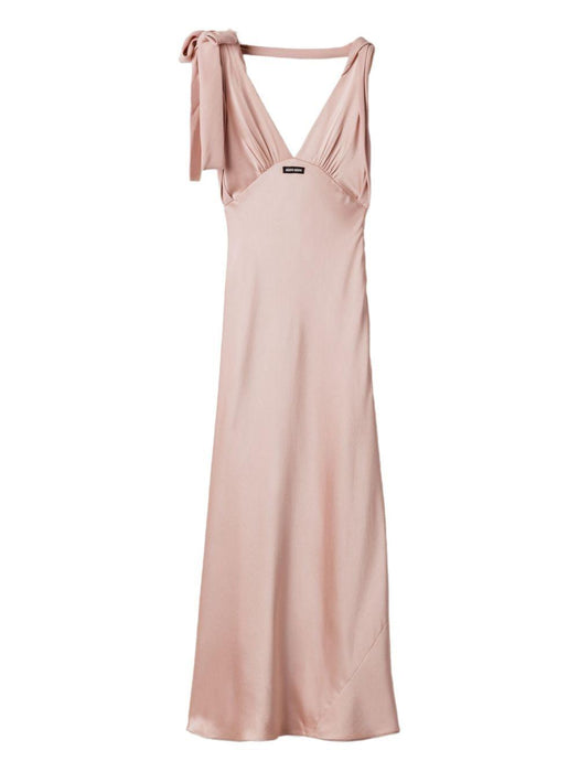 satin maxi dress MF5894 S OOO 1254F0924 MIU MIU 