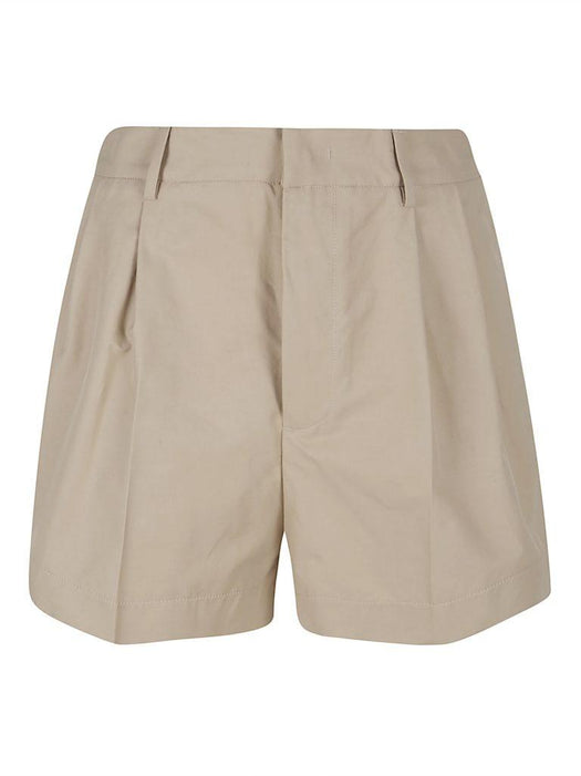 Cotton blend shorts Beige PAD266F338L790 0157 FABIANA FILIPPI 