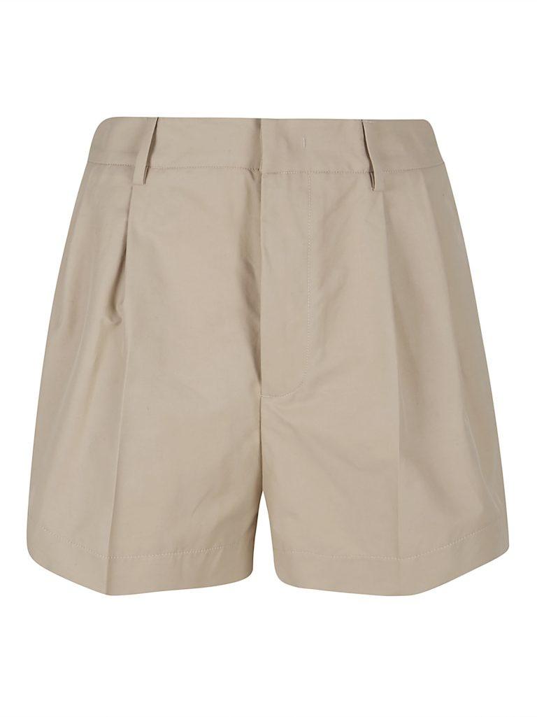 Cotton blend shorts Beige PAD266F338L790 0157 FABIANA FILIPPI 