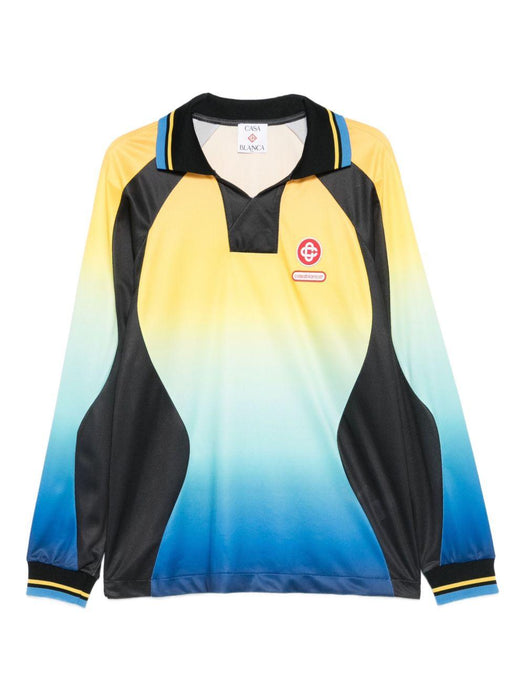 gradient-effect T-shirt M-AW25-JTP-415-01 GRADIENT CASABLANCA 