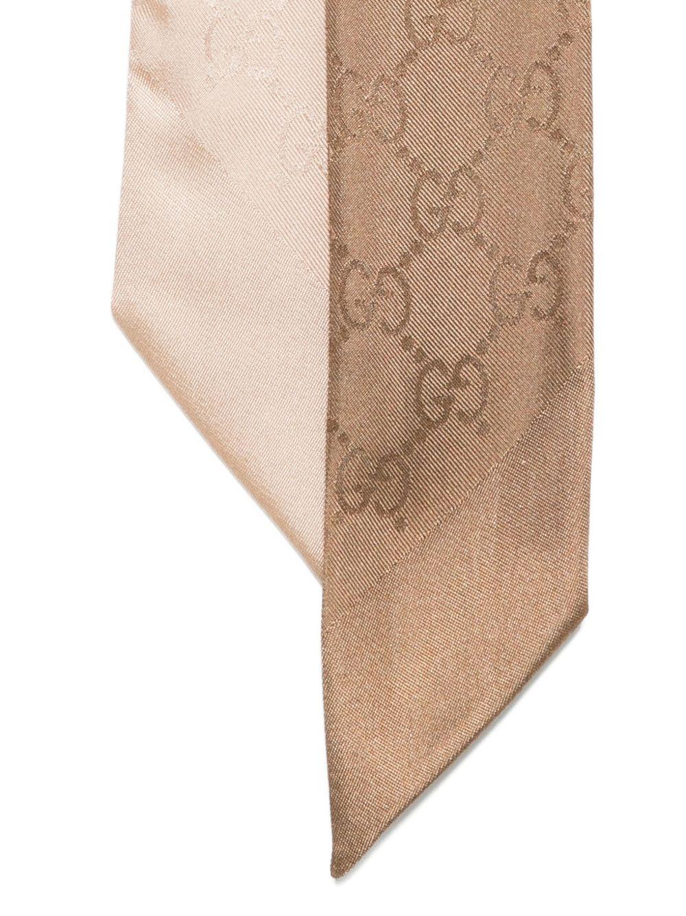 monogram silk scarf 831763 3G0095879 GUCCI 