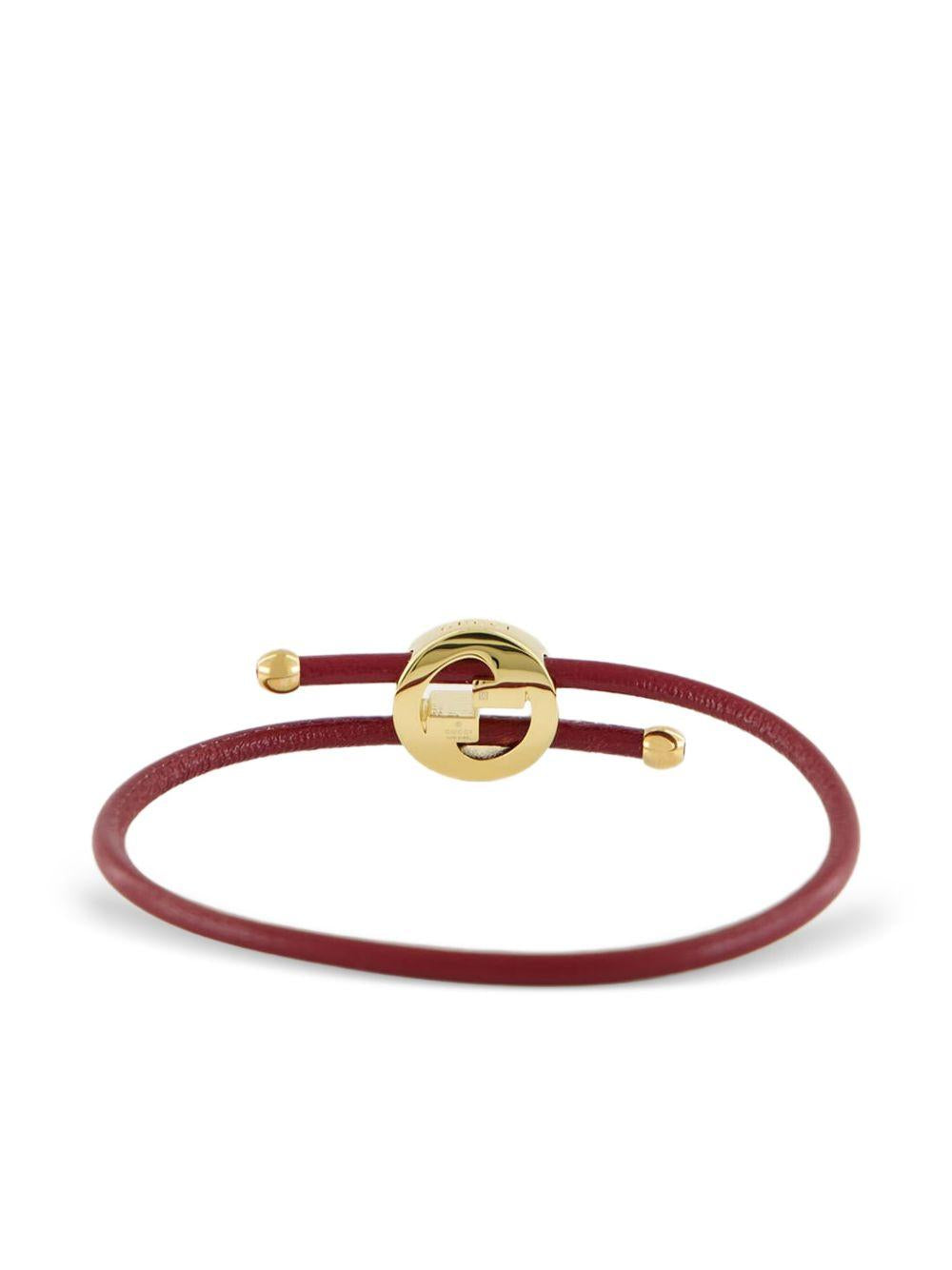 leather logo bracelet 837355 IAAF18522 GUCCI 