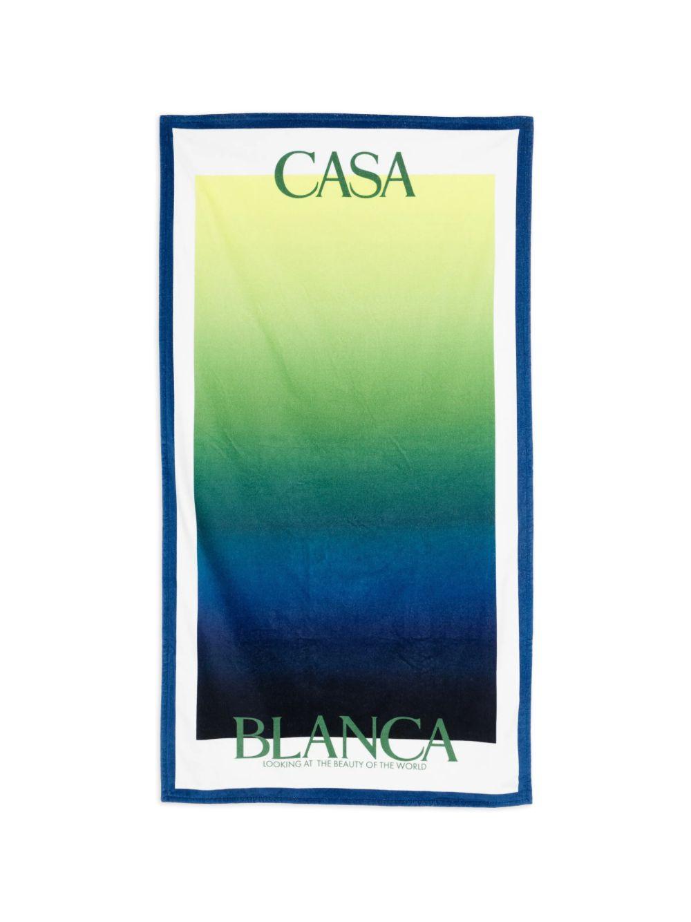 ombre border travel accessory<BR/><BR/> A-SP26-ACC-006-01 GRADIENT CASABLANCA 