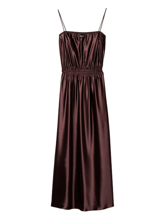 satin maxi dress MF5898 S OOO 15ZCF0324 MIU MIU 