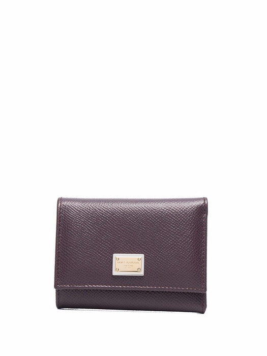 logo plaque tri-fold wallet BI0770 A10018M073 DOLCE & GABBANA 