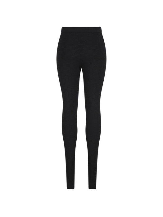 gg motif ribbed leggings<BR/><BR/> 852277 XKFCP1000 GUCCI 