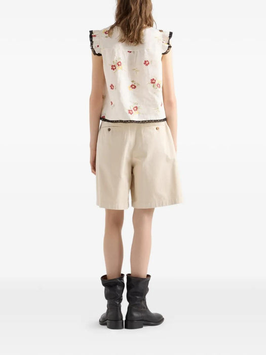 Old gabardine Bermudas P262KC S OOO 192AF0036 PRADA 