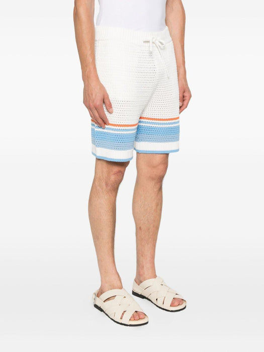 crochet shorts MPF25-KW-1011-01 BLUE MULTI CASABLANCA 