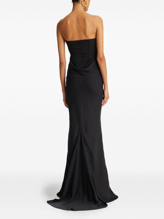 corset maxi dress 114330100 100 ROTATE 