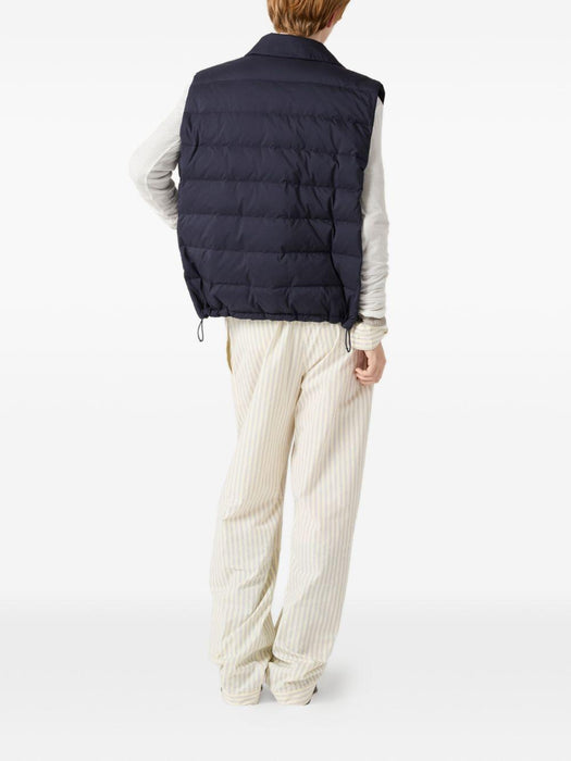 flapped-pocket gilet ML1407 S OOO 158AF0008 MIU MIU 