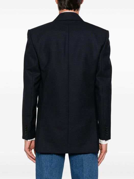 double-breasted wool blazer 835102 Y5K324140 SAINT LAURENT 