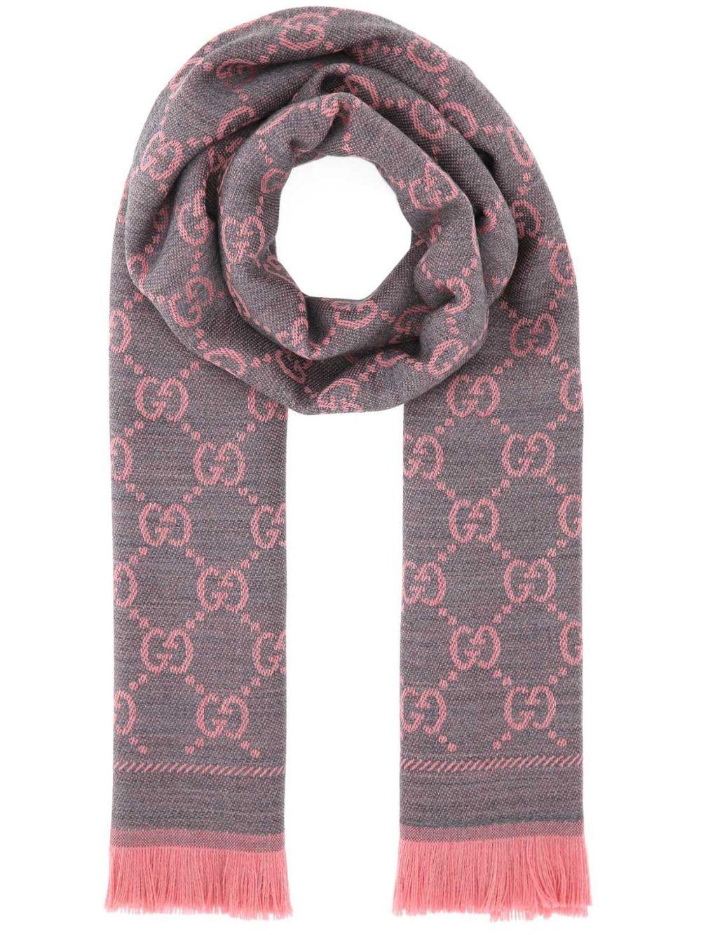 GG jacquard wool scarf 133483 3G2001272 GUCCI 