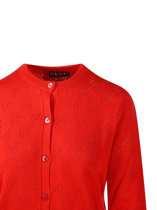 GG motif silk cardigan 856202 XKFCO5741 GUCCI 