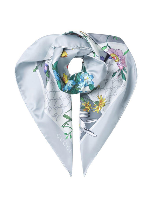 Printed silk twill carré 850107 3G0011963 GUCCI 
