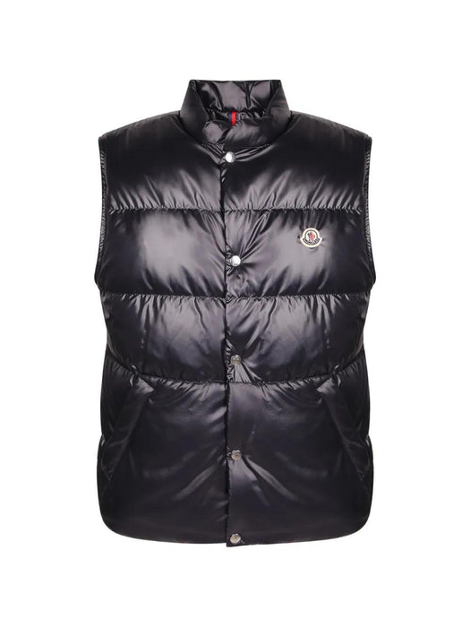 Logo-applique Quilted Gilet L1-091-1A001-43-597YX 778 MONCLER 