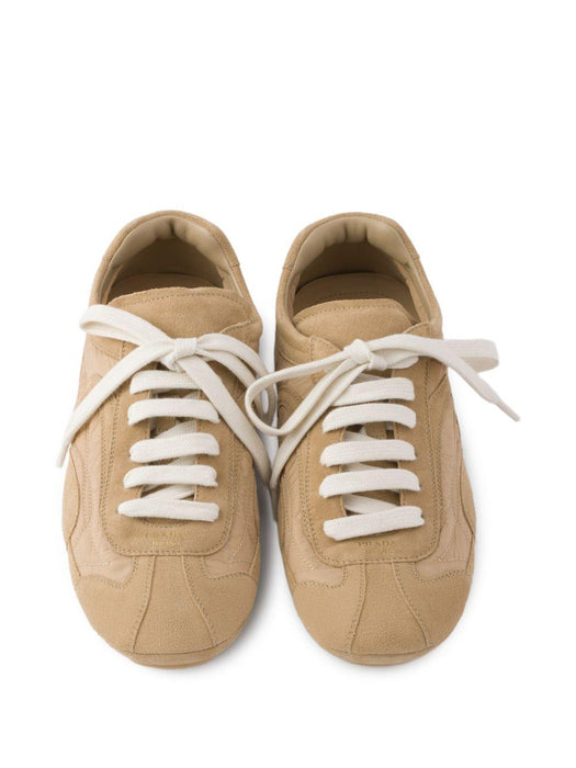 suede panel sneakers 1E247O F D010 D7CF0040 PRADA 