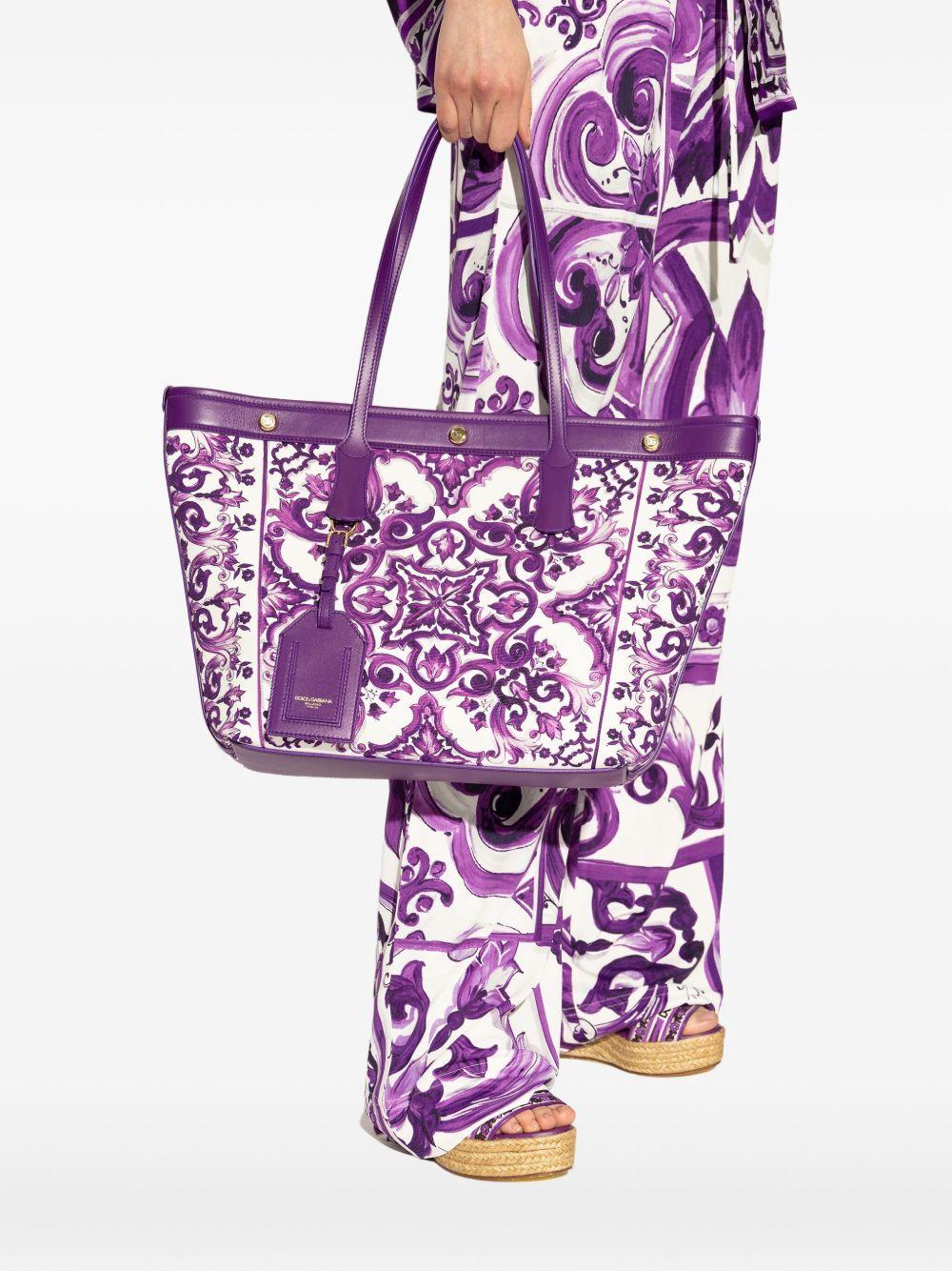 Majolica-print tote bag BB7826 AN220I23TN DOLCE & GABBANA 