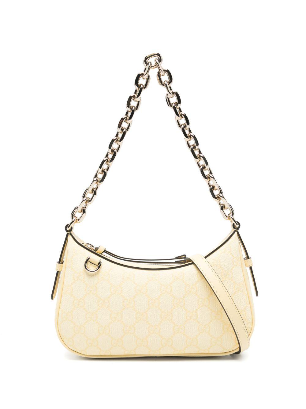 chain-strap GG-pattern shoulder bag 847447 FAD6L7546 GUCCI 
