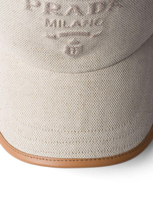 logo-embossed cotton cap 2HC179 ZPXF0018 PRADA 