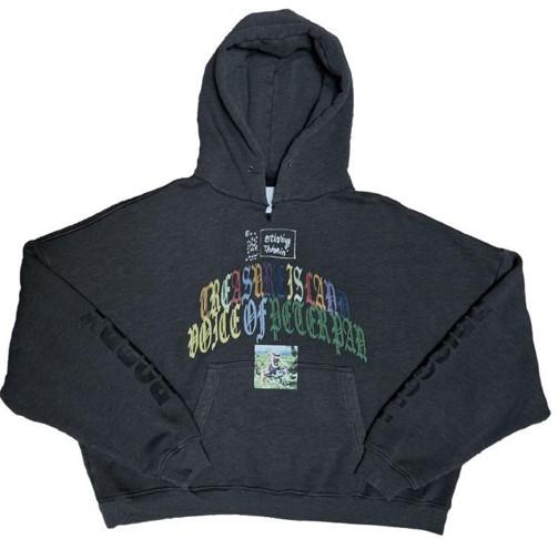 BOBBY DRISCOLL HOODIE 4U004Q1010VBK VINTAGE BLACK PALY HOLLYWOOD 